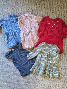Lot Of Sz 2-3T Girls Dresses Gap Janie & Jack
